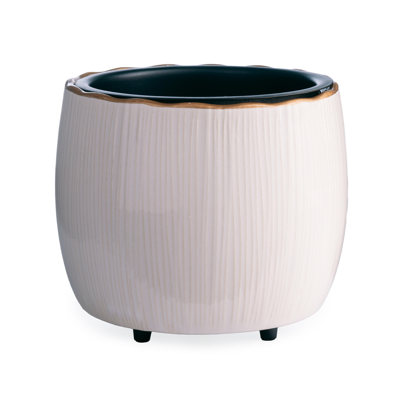 Golden Ridges Crock Candle Warmer