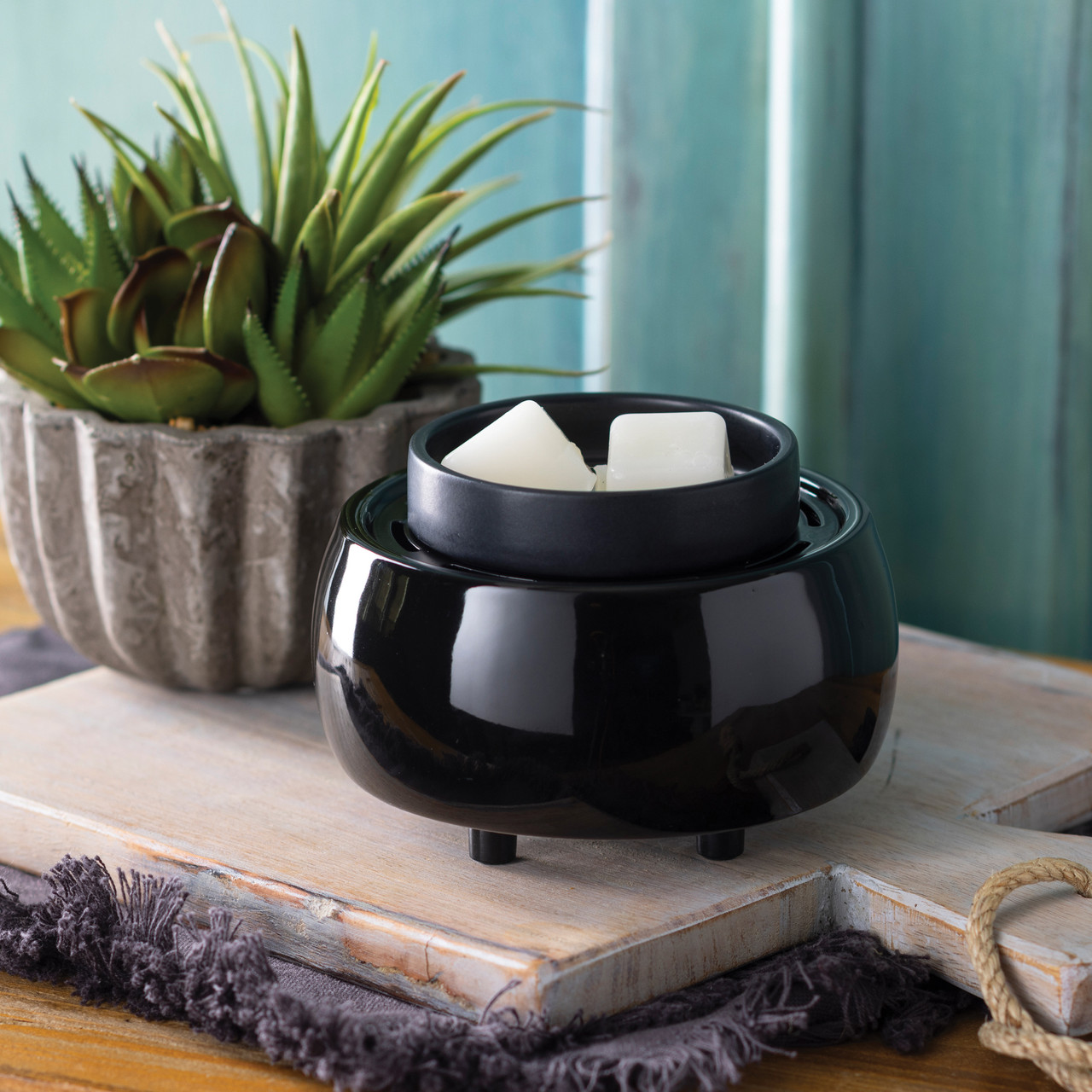 Black Bubble Illuminaire Fan Fragrance Warmer