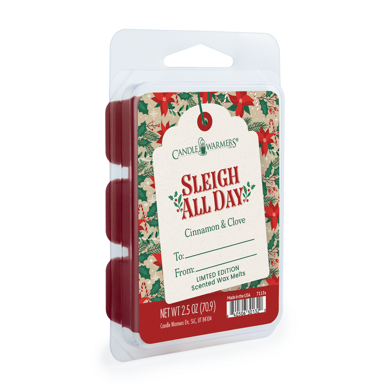 Sleigh All Day Limited Edition 2.5 oz Christmas Wax Melt