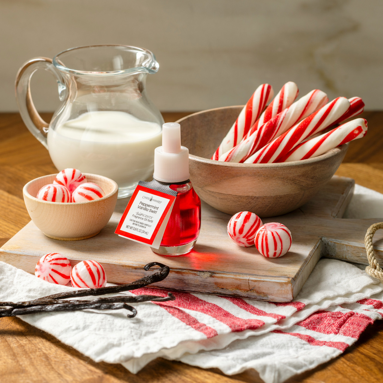 Peppermint Vanilla Swirl WallScents™ Fragrance Oil Refill