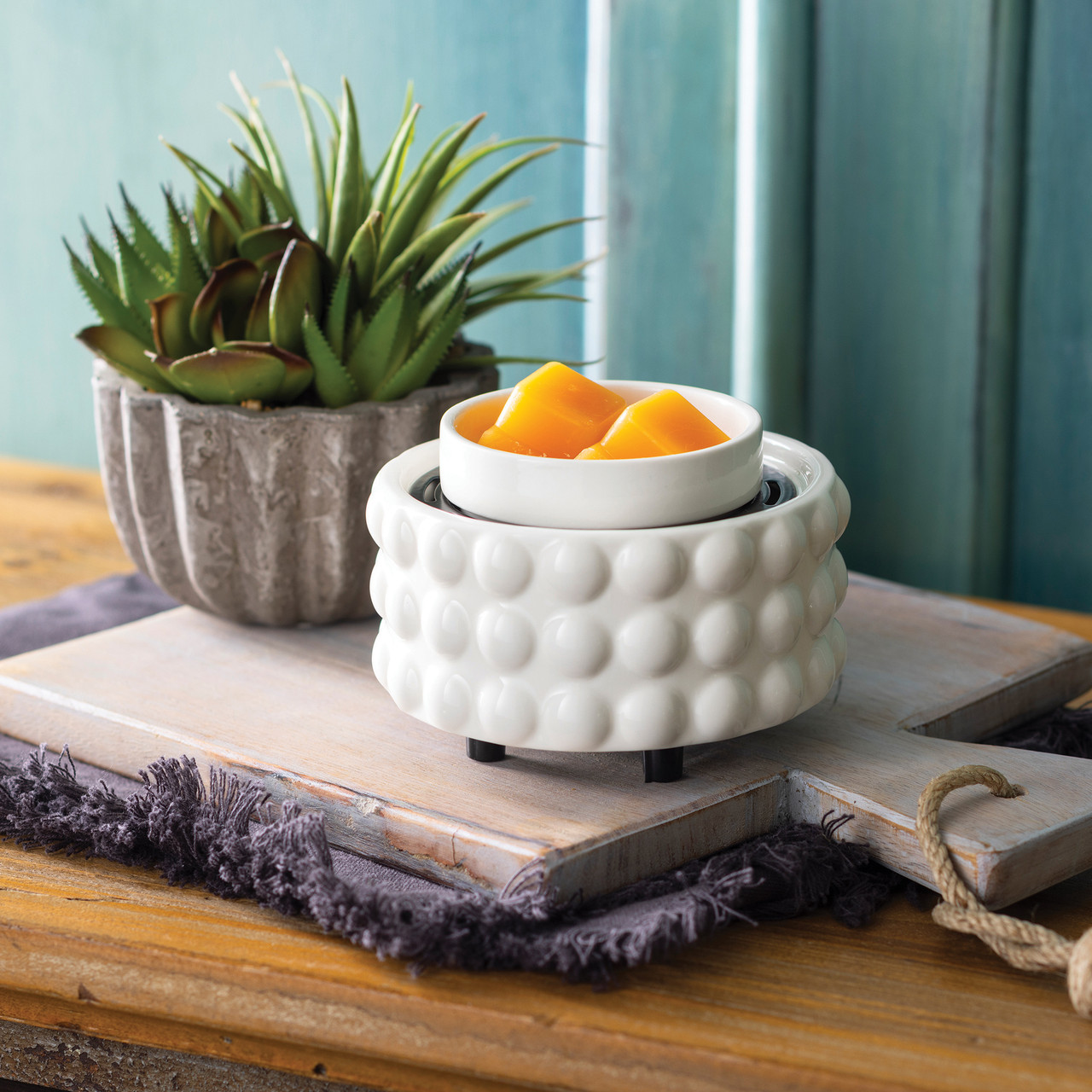 Beaded Cloud Illuminaire Fan Fragrance Warmer