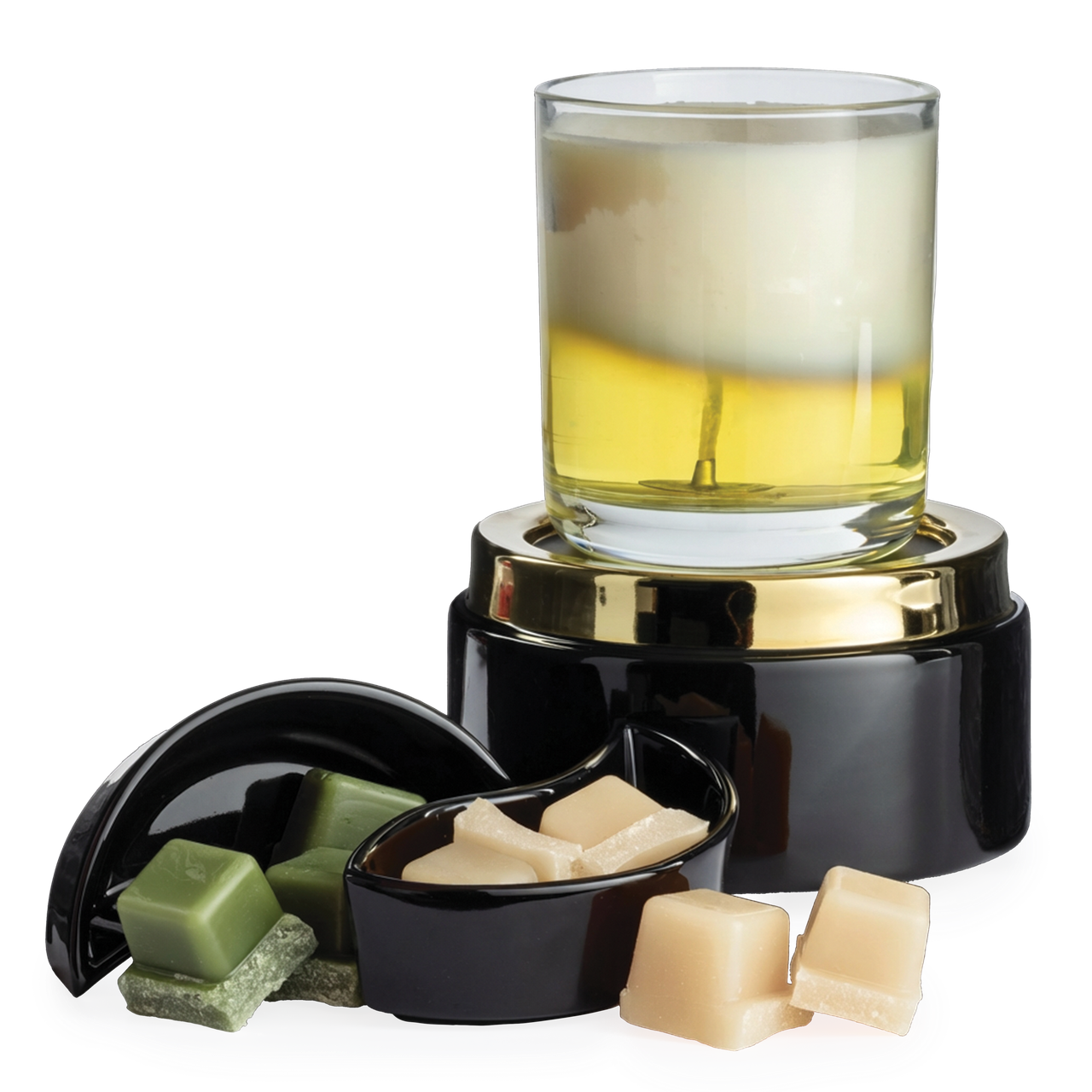 Black & Gold 2-in-1 Spilt Dish Warmer