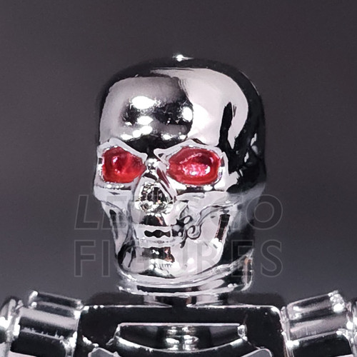 Custom Terminator Chrome Custom Terminator T-800 Figure - Lets Go Figures