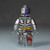 Custom Anatomy Figure (Silver), Limited Edition.