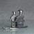 Silver Surfer Pair, Male and Female Custom Figure Set Of 2, Fantastic Four