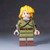 Custom Link Figure (Olive Green Tunic, Silver Sword)