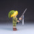 Custom Link Figure (Olive Green Tunic, Silver Sword)