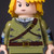 Custom Link Figure (Olive Green Tunic, Silver Sword)
