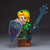 Custom Link Figure (Light Green Tunic, Blue Sword)