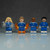 Fantastic Four: First Steps Team (Blue/White) Custom Figures Set of 4
