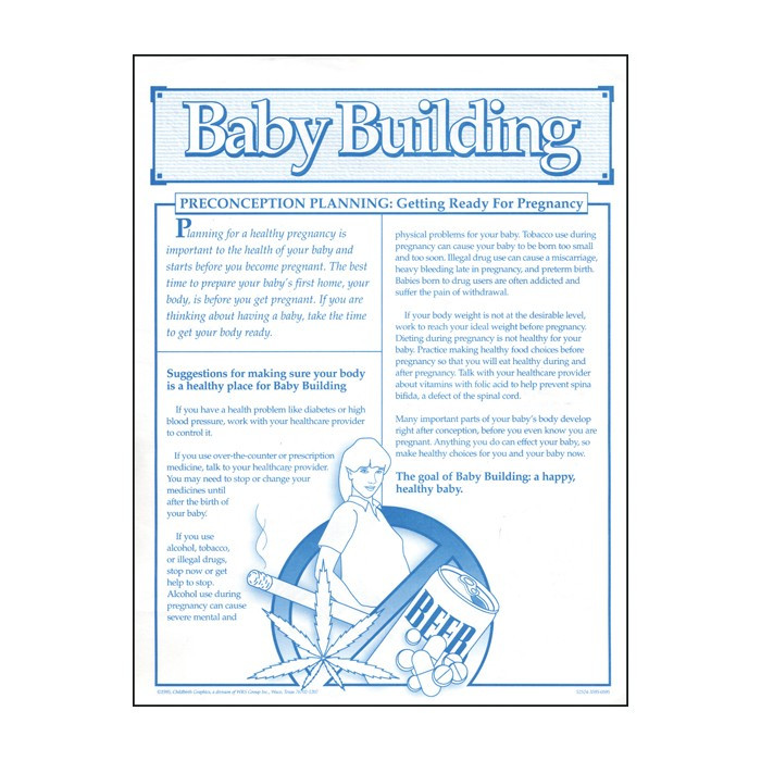 Preconception Planning Handout