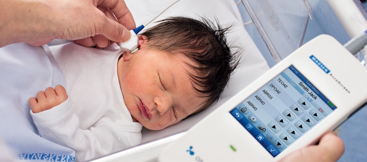 Madsen 1077 AccuScreen OAE Newborn Hearing Screening Device No Sales