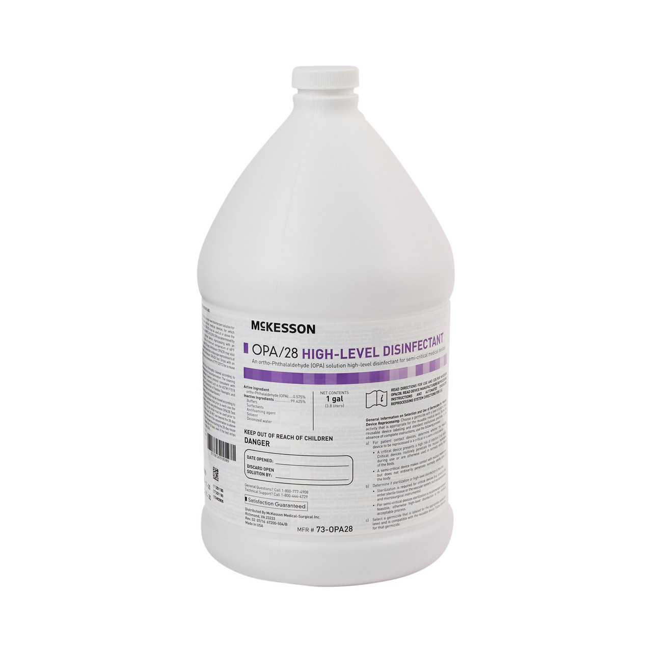 OPA High-Level Disinfectant, 28 Day | Cascade Health Care