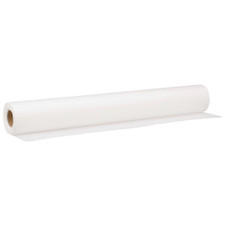 18" Exam Table Paper, White Smooth Finish