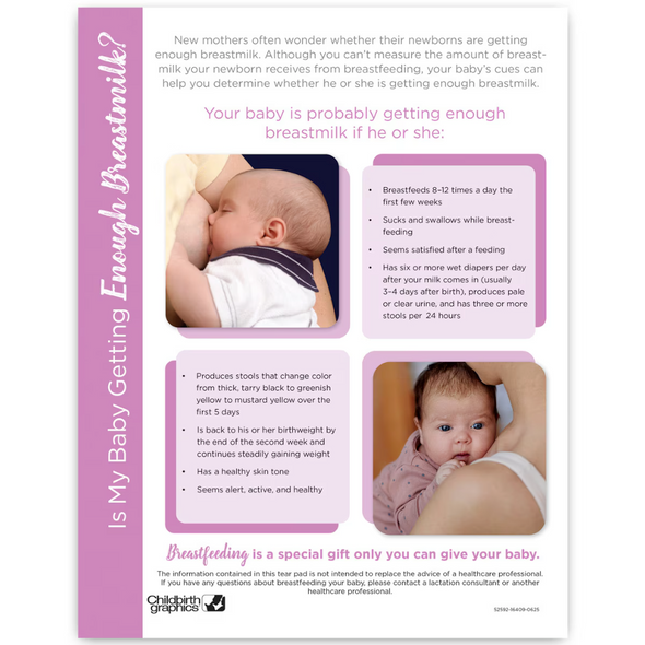 Is My Baby Getting Enough Breastmilk Tear Pad