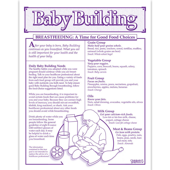 Baby Building Breastfeeding Tear Pad