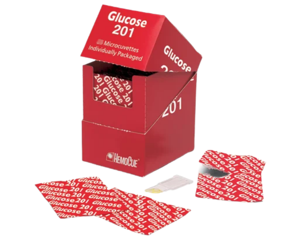 HemoCue® Glucose 201 Microcuvettes