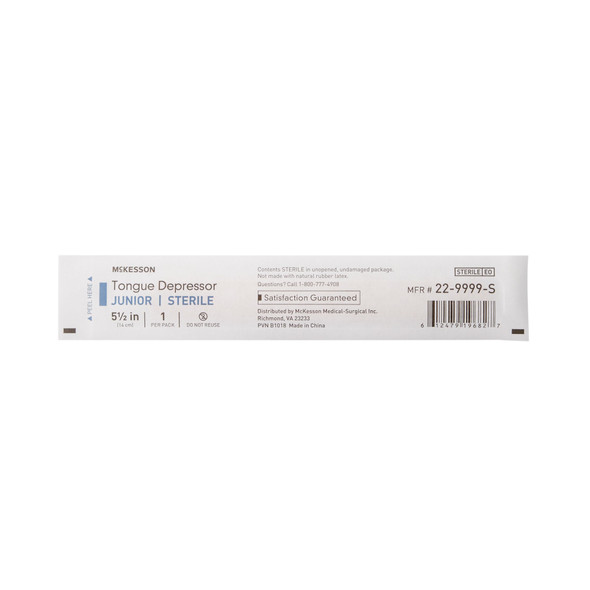 Tongue Depressors, Junior Sterile Tongue Depressors, Junior Sterile