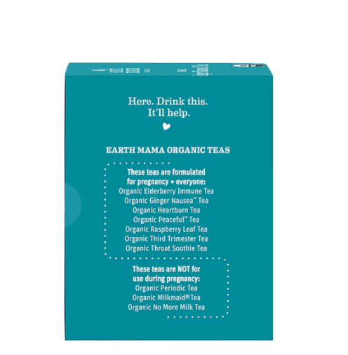 Ginger Nausea Tea - Earth Mama Organics