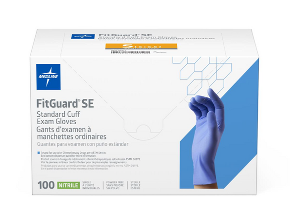 FitGuard Nitrile Gloves Sterile Singles