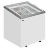 EK C Range Sliding Curved Glass Lid Chest Freezer - EK37C