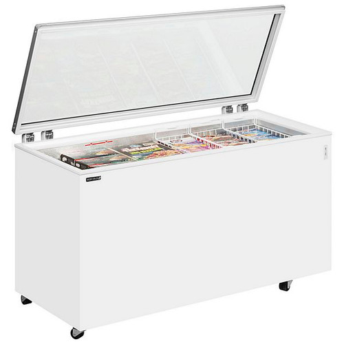 ST-P Range Hinged Glass Lid Chest Freezer - ST700P