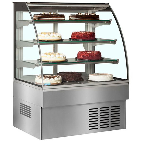 Zurich II SS Range Patisserie Display Cabinet - ZURICH II 150 SS