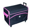 21" EZ-Glide Trolley Black/Pink