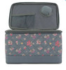 GREY FLORAL SEWING BOX ORGANIZER - EVERYTHING MARY