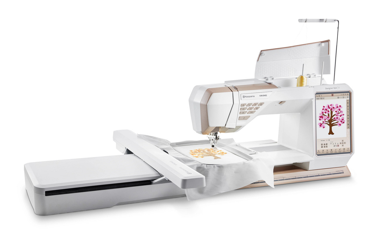 HUSQVARNA® VIKING® DESIGNER EPIC™ 3 Sewing & Embroidery Machine 