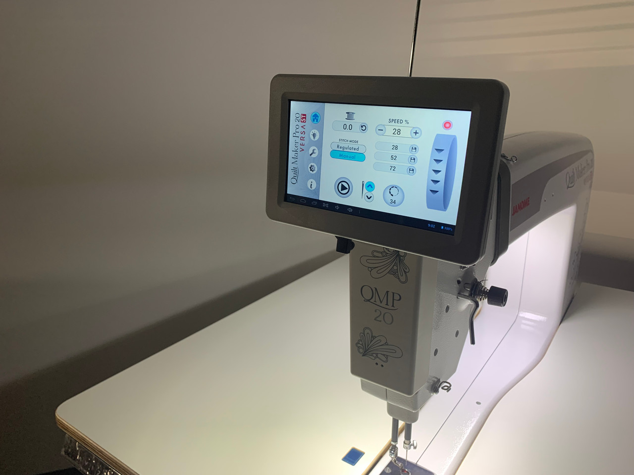 Janome QMP20 Versa ST Longarm Quilting Machine