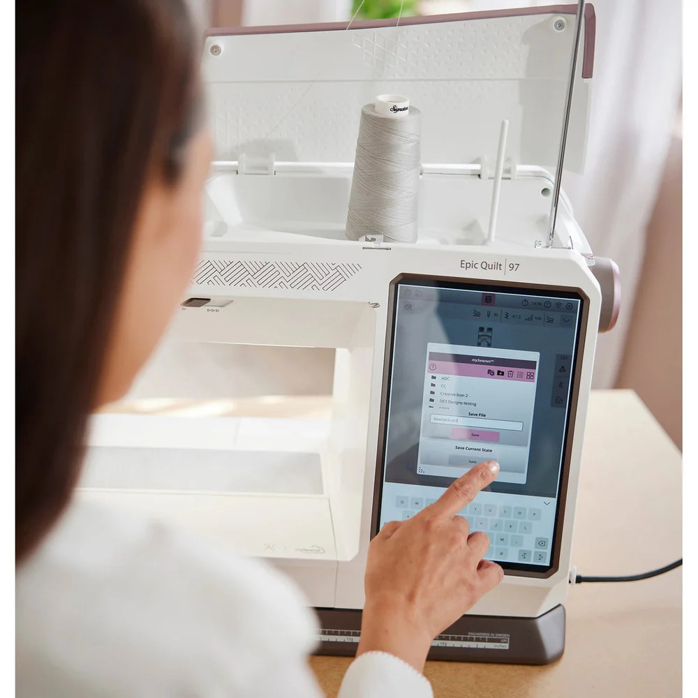 HUSQVARNA® VIKING® EPIC QUILT™ 97 Sewing Machine & Accessories Bundle