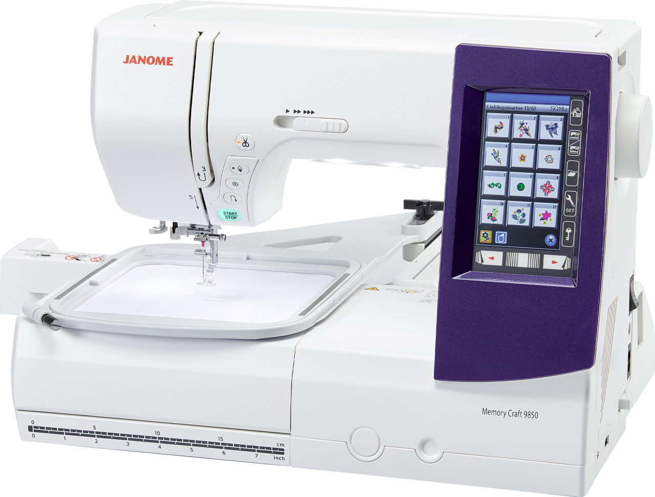 Janome Memory Craft 9850 Machine