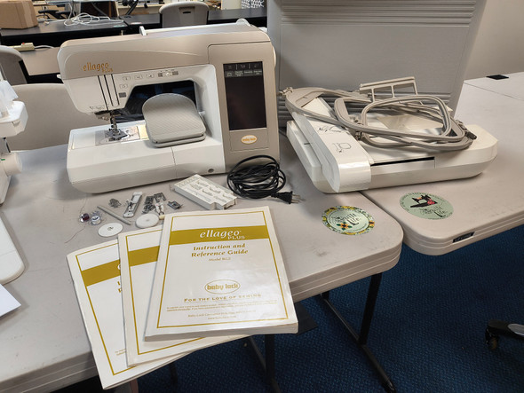 PRE-LOVED ❤ BABY LOCK ELLAGEO PLUS SEWING AND EMBROIDERY MACHINE PRE-LOVED ❤ BABY LOCK ELLAGEO PLUS SEWING AND EMBROIDERY MACHINE