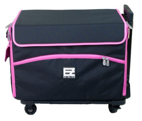21" EZ-Glide Trolley Black/Pink