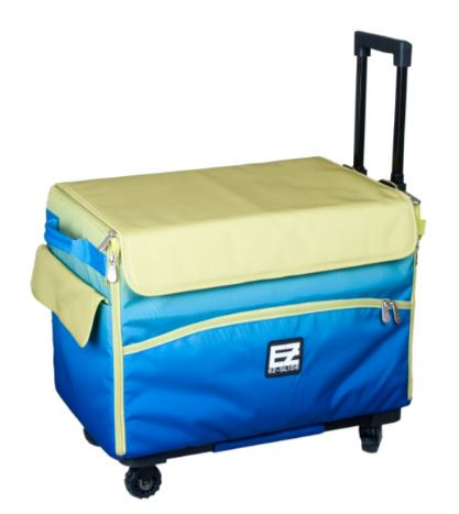 21" EZ-Glide Trolley Blue/Lime Green