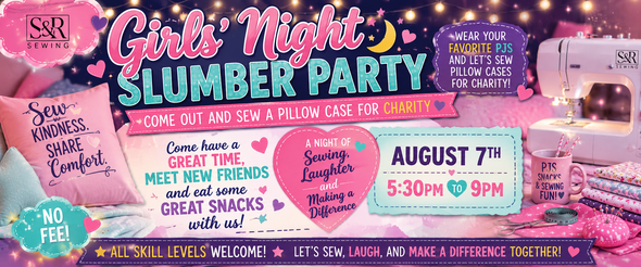 GIRL'S NIGHT: PILLOWCASE'S FOR CHARITY