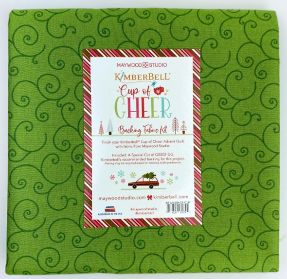 Quilt Kit Cup of Cheer Backing Kit