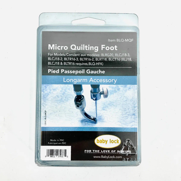 Micro Quilting Foot - Longarm
SKU:BLQ-MQF