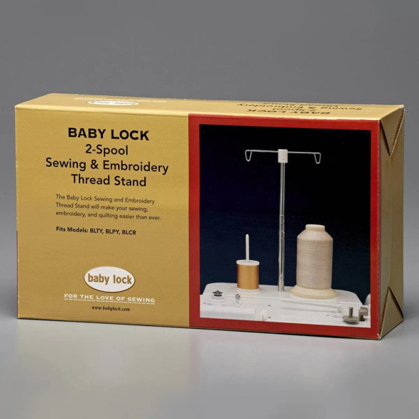Overview
The Baby Lock Sewing and Embroidery Thread Stand will make your sewing, embroidery and quilting easier than ever.