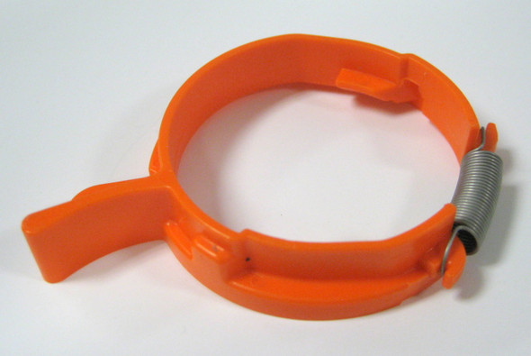 SEBO # 7018OR Retaining Ring, with spring (orange)