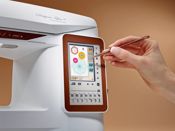 HUSQVARNA® VIKING® DESIGNER TOPAZ™ 40 Sewing & Embroidery Machine