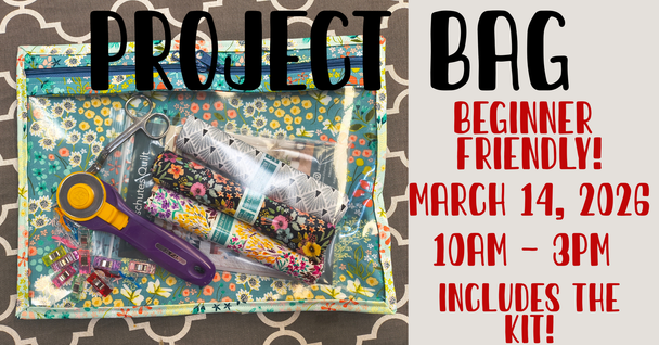 PROJECT BAG - BEGINNER FRIENDLY -INCLUDES KIT