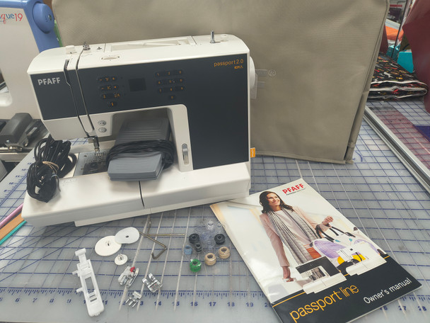PRE-LOVED ❤ PFAFF PASSPORT 2.0 SEWING MACHINE
