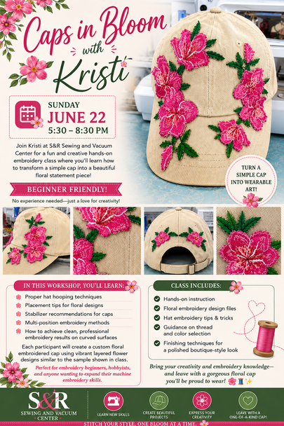 CAPS & BLOOM WITH KRISTI
