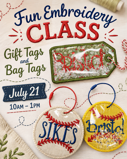 GIFT TAGS & BAG TAGS - MORNING CLASS