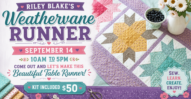 RILEY BLAKE TABLE RUNNER