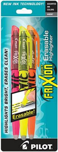 FXLC3001
Frixion Erasable Highlighter 3ct Assorted