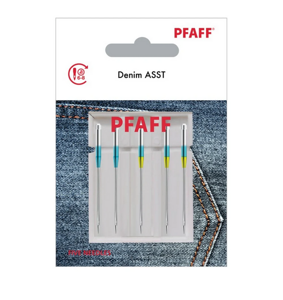 Pfaff Needles Denim Assortment Size 90/100 - 5pk