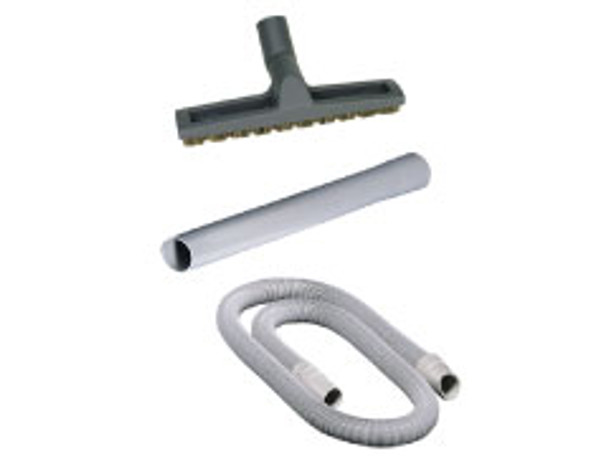 Attachment Set-3 pcs., with 22" extension wand, 9' 2" stretch hose, and parquet brush